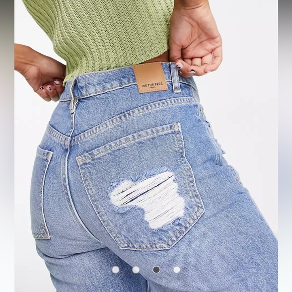 Free People New dawn flare jeans in Victoria blue NWT - Picture 6 of 14